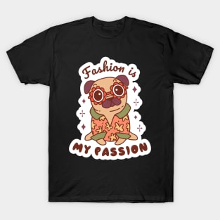 Stylish Fashion Pug T-Shirt